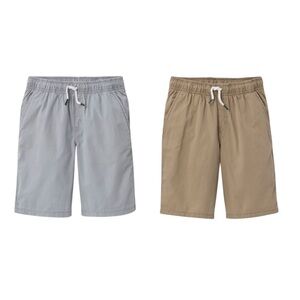 Cat & Jack 2 Pack Woven At the Knee Pull On Shorts X-Small (4/5)